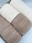 Renkli 4'lü Banyo Havlu Takımı, 50X90 ve 90X150 Cm, Şık ve Yumuşak Dokulu Set 3