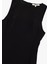 Slim Fit Kolsuz Bisiklet Yaka Mini Elbise 5