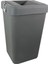 Gri 40 Lt Kilitli Modern Çöp Kutusu, Dayanıklı ve Şık Tasarım 1