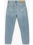 Normal Bel Pamuklu Vintage Straight Fit Jean Pantolon 5