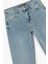 Normal Bel Pamuklu Vintage Straight Fit Jean Pantolon 6