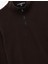 Uzun Kollu Ribanalı Yarım Fermuarlı Sweatshirt 3