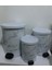 Mermer Desenli Metal Mekanizmalı 11LT Çöp Kovası, Şık ve Kullanışlı Ev Dekoru. 3