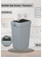 Gri 40 Litre Bas Çek Çöp Kutusu Mutfak ve Banyo Kullanımı 1