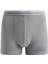 Pamuklu Basic Çizgili Lastik Detaylı 3'lü Boxer Set 4