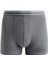Pamuklu Basic Çizgili Lastik Detaylı 3'lü Boxer Set 5
