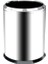 8 Litrelik Şık Krom Çemberli Çöp Kovası, Dayanıklı ve Şık Tasarım 1