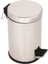 Krom Paslanmaz Çelik Kapaklı Çöp Kovası 12L, Şık ve Dayanıklı Tasarım. 1