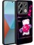 Xiaomi Redmi Note 13 Pro 5g Kılıf Parlayan Kabartmalı Ikonik Figürlü Scks Amas Silikon Kapak-Siyah 1
