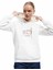 Üç Iplik Şardonlu Kanguru Cep Detaylı Kedi Baskılı Kapüşonlu Sweatshirt 1