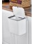 15 Litre Beyaz Mutfak Tezgahı ve Dolap Askılı Çöp Kovası 3