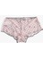 Slim Fit Fiyonklu Puantiyeli Çiçekli Tül Pijama Altı 2