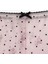 Slim Fit Fiyonklu Puantiyeli Çiçekli Tül Pijama Altı 3