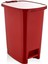 15 Lt Kırmızı Slim Pedallı Çöp Kovası, Şık ve Kullanışlı Tasarım 1