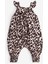 % 100 Pamuklu Leopar Romper 3