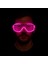 Pembe LED Işıklı Parti Gözlüğü - Neon Glow Şerit Gözlük 3 Modlu 3