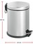 Paslanmaz Çelik Pedallı Çöp Kovası 5 Lt, Banyo ve Tuvalet Için Şık ve Dayanıklı 1