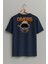 Oversize Divers Dalgıç Başlığı Göğüs ve Sırt Tasarımlı Unisex T-Shirt 2