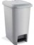 Gri 22 Lt Pedallı Iç Kovalı Şık Çöp Kutusu, 385X275X475 mm 1