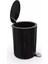 5 Lt Pedallı Çöp Kovası Siyah, Pratik ve Şık Tasarım 2