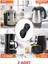2 Ad Elektrikli Ev Aleti Mutfak Airfryer Fırın Kahve Makinesi Kablo Sarma Düzenleme Toplama Aparatı 1