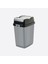 Şık ve Hafif 35 Lt Çöp Kova, Gri Renkli, Dayanıklı ve Kullanışlı Tasarım 1
