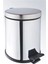 Paslanmaz Pedallı Çöp Kovası 20 Litre Gri, Şık ve Dayanıklı Ev ve Ofis Kullanımı 1
