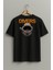 Oversize Divers Dalgıç Başlığı Göğüs ve Sırt Tasarımlı Unisex T-Shirt 2