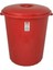 70 Lt Kırmızı Çöp Kovası Herkül, Şık ve Dayanıklı Temizlik Ürünü 1