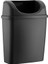 6 Litre Siyah Duvara Monte Çöp Kovası, Pratik ve Şık Tasarım 2