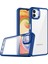 Galaxy A04 Kılıf Scks Flora Kapak-Lacivert 1