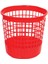 Kırmızı Plastik Masa Altı Çöp Sepeti 10 Lt, Pratik ve Şık Tasarım 1
