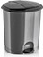 Gri 18 Litre Pedallı Çöp Kovası Dünya Modeli 1