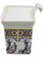 Şık Beyaz 5l Dekoratif Mermer Çöp Kovası 1