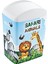 Renkli Döner Kapaklı 5 Litre Çöp Kutusu, Şık ve Pratik Tasarım 1