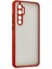 Xiaomi Mi Note 10 Lite Kılıf Montreal Silikon Kapak - Kırmızı - 13822-3380 2