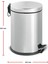 Paslanmaz Pedallı Çöp Kovası 12 Litre, Şık ve Dayanıklı Temizlik Ürünleri 3