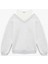 Rahat Kesim Çift Yaka Şardonlu Uzun Kollu Sweatshirt 1