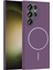 Samsung Galaxy S24 Ultra Broş Magsafe Kapak - Mor - 15167-8558 1