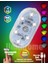 Mini 6 LED Dokunmatik Rgb Şarjlı Ayak Altı ve Torpido Işık Gri 1
