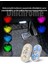 Mini 6 LED Dokunmatik Rgb Şarjlı Ayak Altı ve Torpido Işık Gri 3