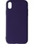 iPhone Xr Kılıf Nano Içi Kadife Silikon - Mor - 13319-9456 1