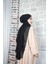 Gölgeli Sufle Hijap Khimar Tesettür Hazır Türban Şal 2