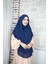 Gölgeli Sufle Hijap Khimar Tesettür Hazır Türban Şal 1