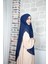 Gölgeli Sufle Hijap Khimar Tesettür Hazır Türban Şal 2