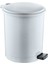Beyaz 15 Litre Pedallı Çöp Kovası, Pratik ve Şık Temizlik Gereci 1