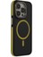 iPhone 14 Pro Kılıf Rocky Magsafe Kapak - Siyah-Sarı - 19548-2837 2