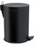 Şık Siyah Pedallı Çöp Kovası, Modern ve Kullanışlı Tasarım. 1