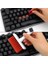 OMB Store Çok Amaçlı Kırmızı Hassas Fırça Başlıklı Bilgisayar Laptop Temizleme Fırçası 5