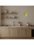 Ikili Ağaç Yaprağı Desenli Dekoratif Altın Aynalı Tablo - MRS8327-3278 3